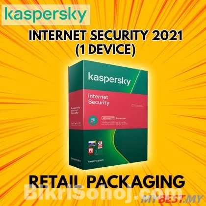 Kaspersky Internet Security (2021) 1-User 1 year